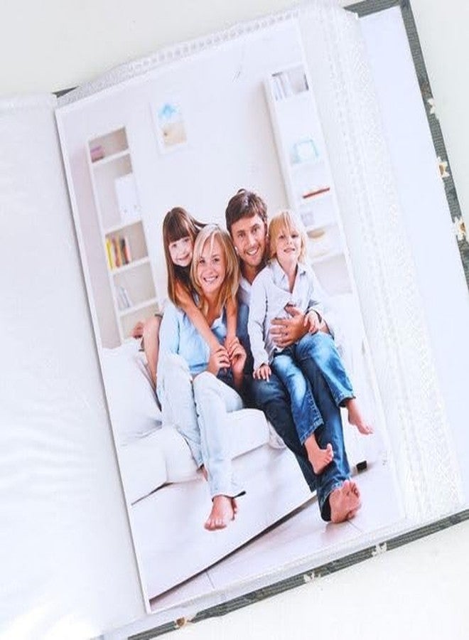 إيفن ألبوم صور، ألبوم لجمع الصور، مقاس 4 بوصة × 6 بوصة (10 × 15 سم)، ألبوم لجمع الصور مع تصميم ونقشة "أحلام طائرة" على الغلاف (100 صورة، أحلام طائرة، أخضر). - Image 5